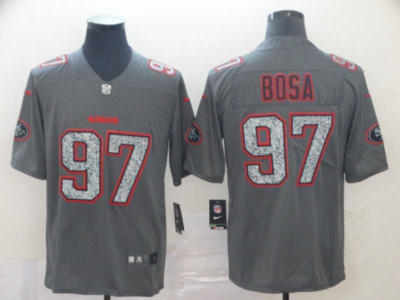 Nike 49ers 97 Nick Bosa Gray Camo Vapor Untouchable Limited Jersey,We sell and wholesale Nike 49ers 97 Nick Bosa Gray Camo Vapor Untouchable Limited Jersey on line form chian!